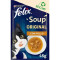 Felix Soup Original – hrană umedă complementară pentru pisici adulte, cu pui, plic 48 g